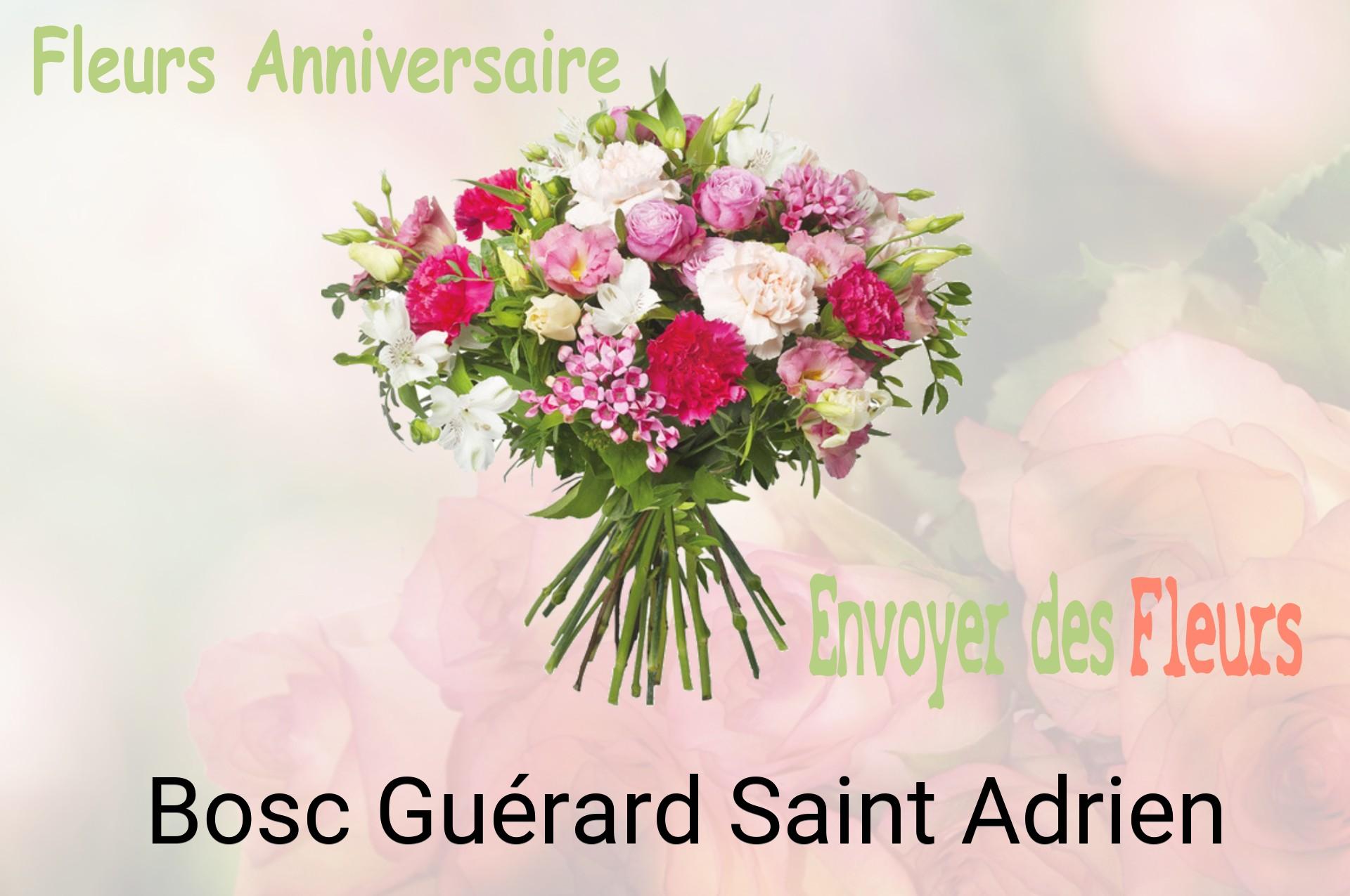 Bouquet de fleurs d’anniversaire livré à Bosc-Guérard-Saint-Adrien