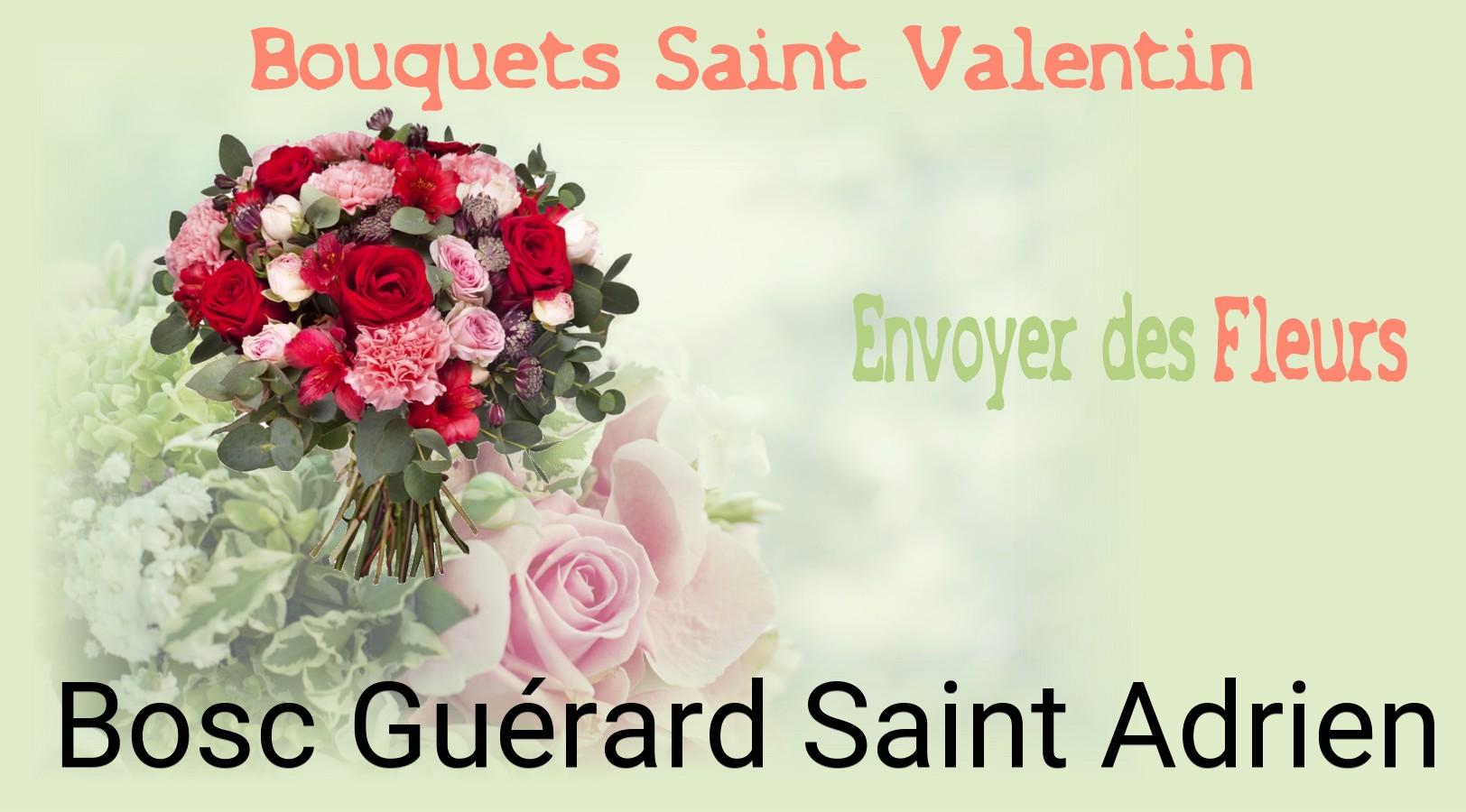 Roses de Saint-Valentin livrées à Bosc-Guérard-Saint-Adrien